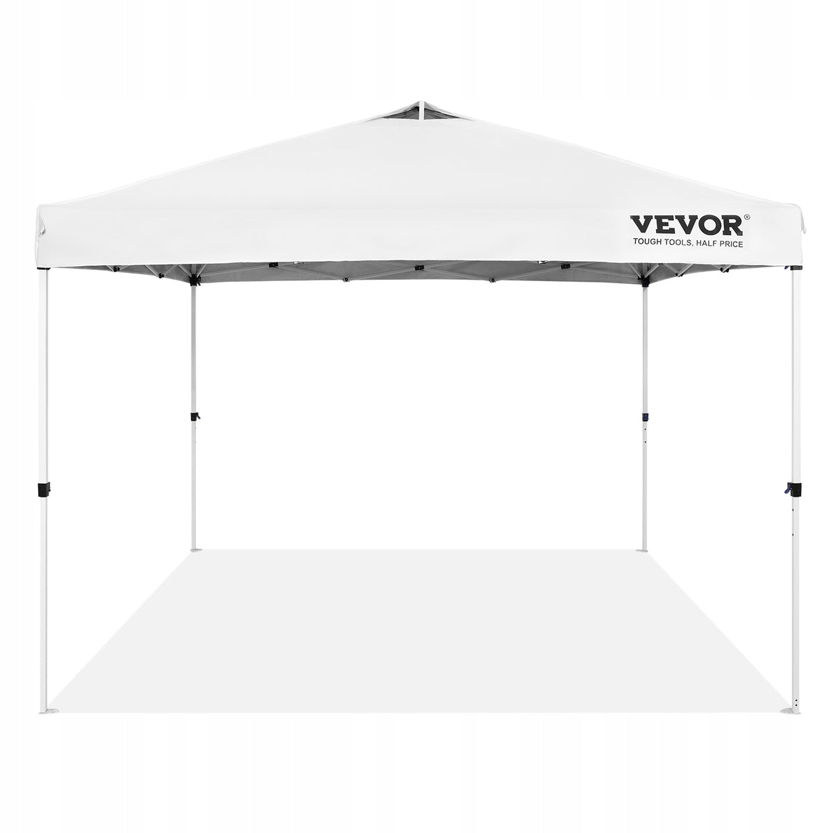 VEVOR ALTANA OGRODOWA SKŁADANA 304X304 CM BIAŁA RAMA STALOWA 250D PU