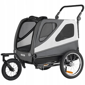 PRZYCZEPKA ROWEROWA VEVOR DLA PSA 2 W 1 DO 45 KG SOLIDNA WENTYLACJA