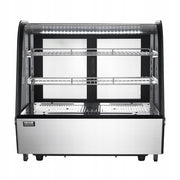 VEVOR WITRYNA CHŁODNICZA NABLATOWA 115L LED TURBO CHŁODZENIE PROFESJONALNA