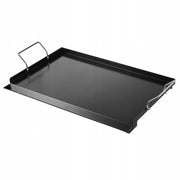 VEVOR PATELNIA GRILLOWA PROSTOKĄTNA ZE STALI WĘGLOWEJ 606X360MM MOCNA