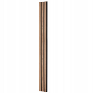 PROFESJONALNE PANELE AKUSTYCZNE VEVOR 2400X200MM ORZECH WŁOSKI 4 SZTUKI