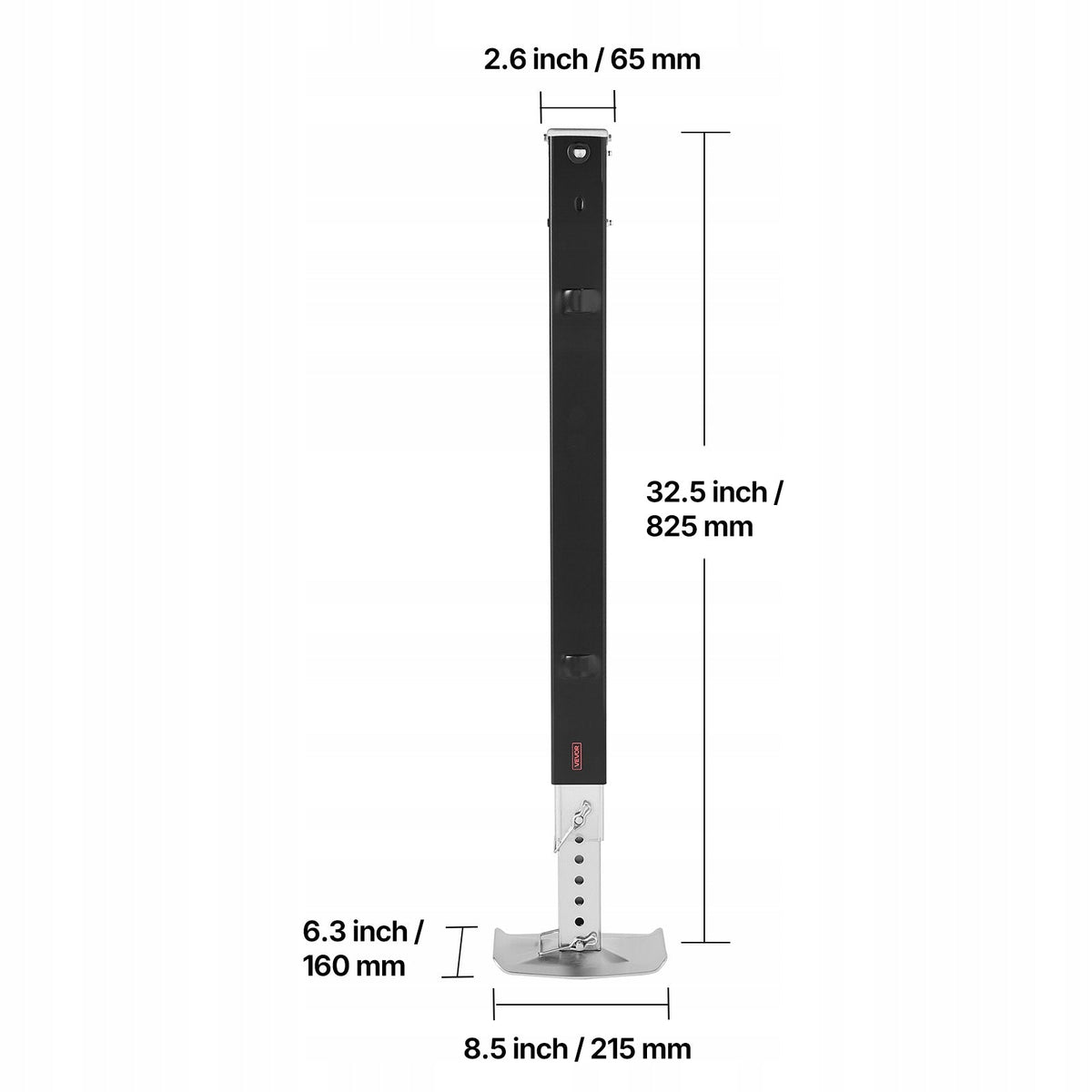 PODSTAWKA POD SIODŁO VEVOR RV 179013 825 MM UNIWERSALNA MOCNA PODPORA