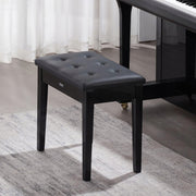 VEVOR STOŁEK DO FORTEPIANU Z SCHOWKIEM REGULOWANY ŁAWKA MOCNA 560X350X485MM