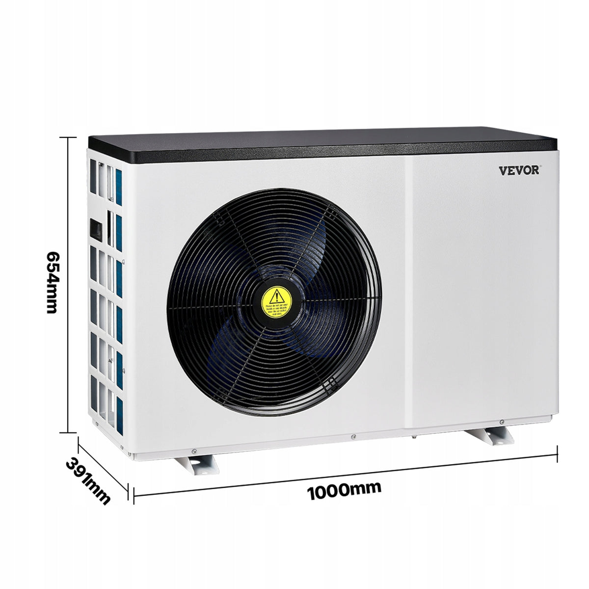 POMPA CIEPŁA DO BASENÓW ELEKTRYCZNA VEVOR 3.22-15.25KW MOCNA