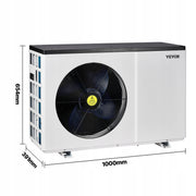 POMPA CIEPŁA DO BASENÓW ELEKTRYCZNA VEVOR 3.22-15.25KW MOCNA