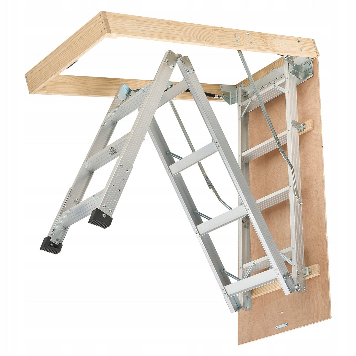 PROFESJONALNE SCHODY STRYCHOWE VEVOR ALUMINIOWE REGULOWANE UDŹWIG 170 KG