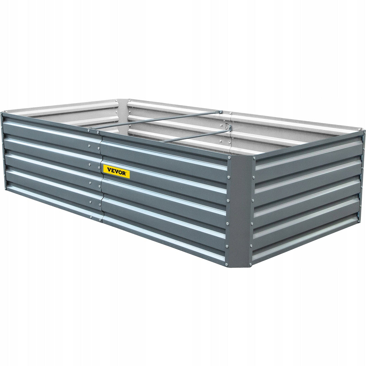 PODWYŻSZONA GRZĄDKA VEVOR 203X102X48 CM METALOWA DONICA OCYNKOWANA SOLIDNA