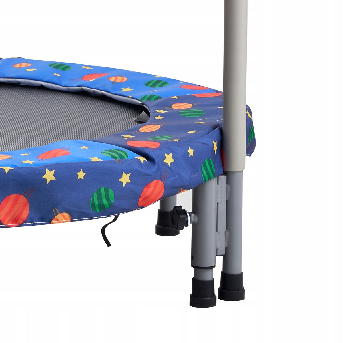 TRAMPOLINA DZIECIĘCA VEVOR 91 44 CM SKŁADANA NIEBIESKA MOCNA STALOWA RAMA