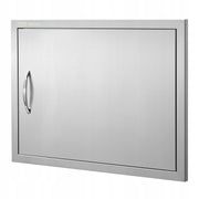 PROFESJONALNE DRZWI DOSTĘPOWE DO GRILLA VEVOR 685X508 MM STAL NIERDZEWNA
