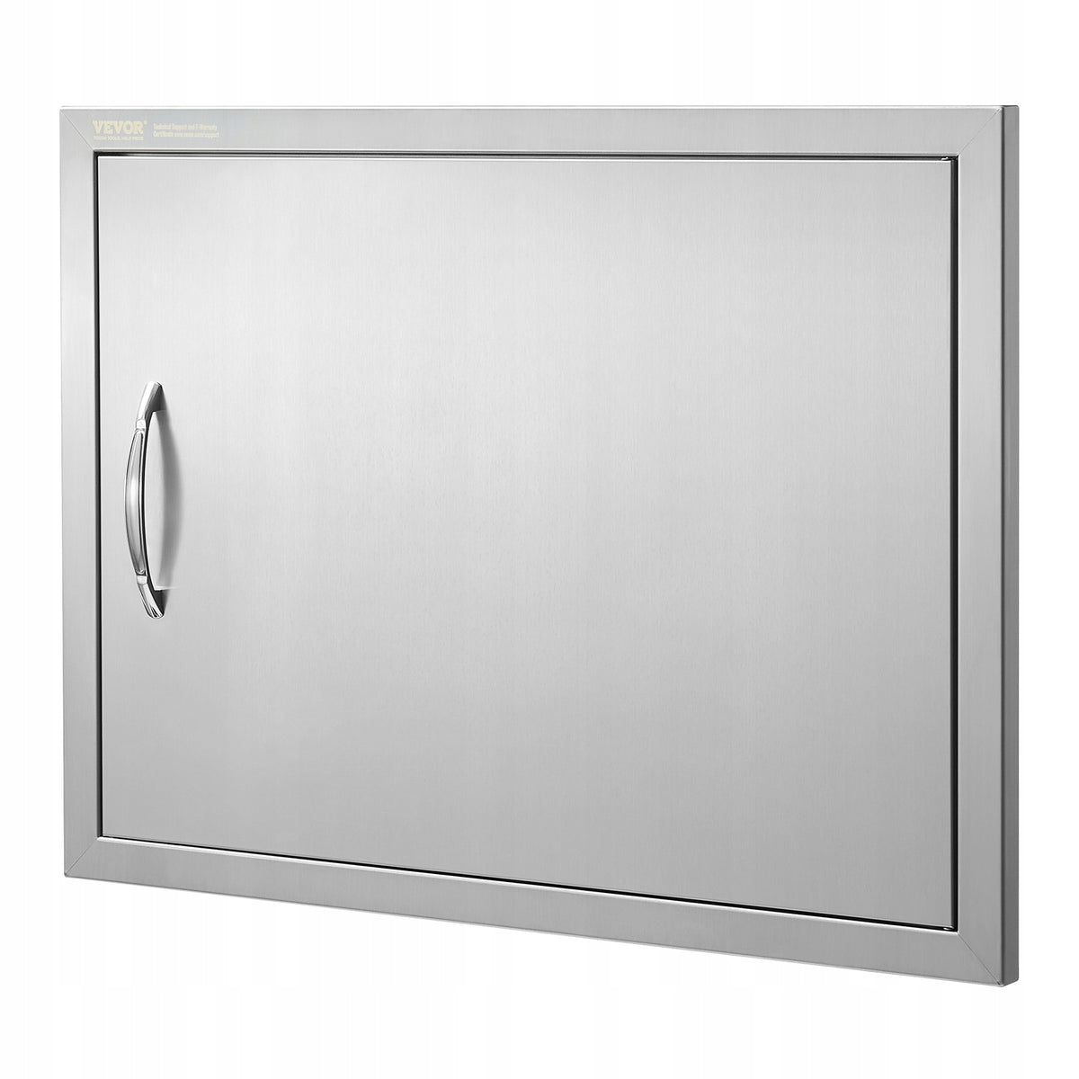 PROFESJONALNE DRZWI DOSTĘPOWE DO GRILLA VEVOR 685X508 MM STAL NIERDZEWNA