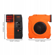 DMUCHAWA VEVOR 1100W 770 M3 H PROFESJONALNA POMPA POWIETRZA DO DMUCHANYCH