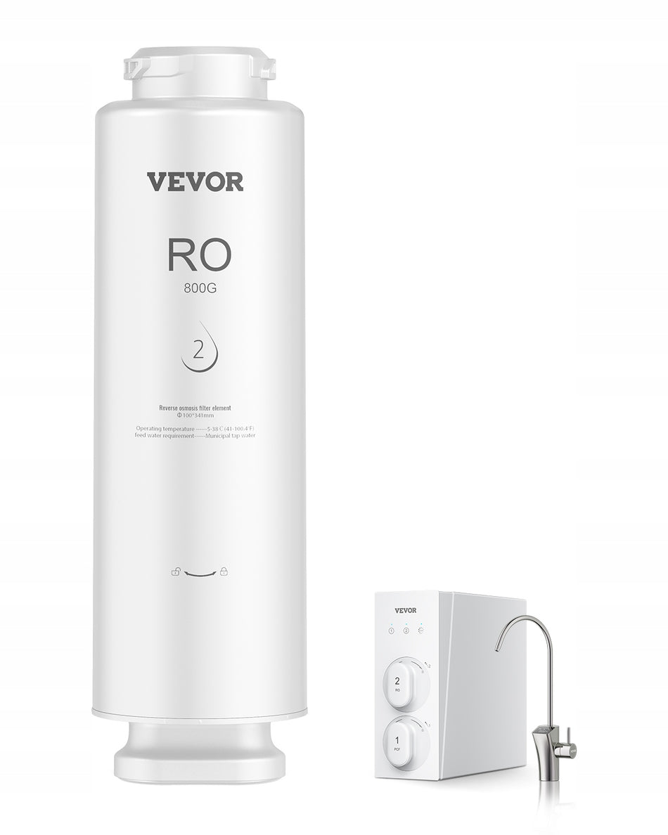SYSTEM ODWRÓCONEJ OSMOZY VEVOR 800 GPD 11-STOPNIOWY FILTR PREMIUM SS-009