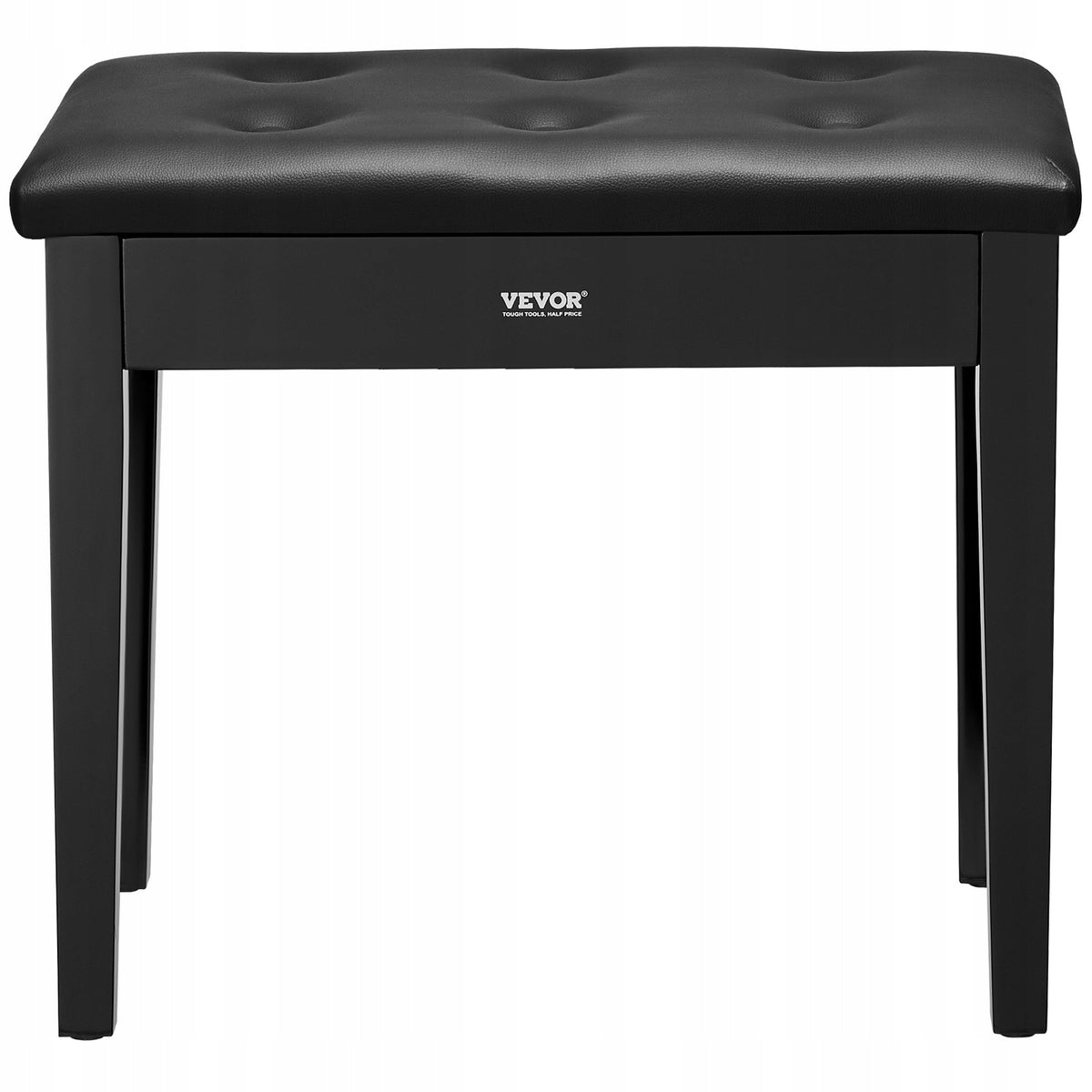 VEVOR STOŁEK DO FORTEPIANU Z SCHOWKIEM REGULOWANY ŁAWKA MOCNA 560X350X485MM