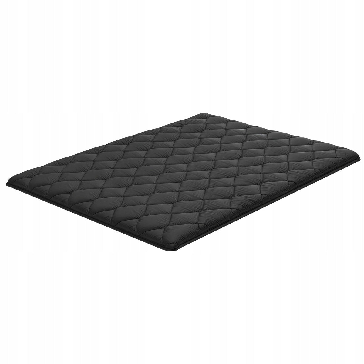 MATERAC FUTONOWY VEVOR SKŁADANY TATAMI 2032X1524X89MM CZARNY PREMIUM