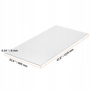 VEVOR ZESTAW 15 PŁYT POLIWĘGLANOWYCH DO SZKLARNI 1210X605X6MM MOCNY