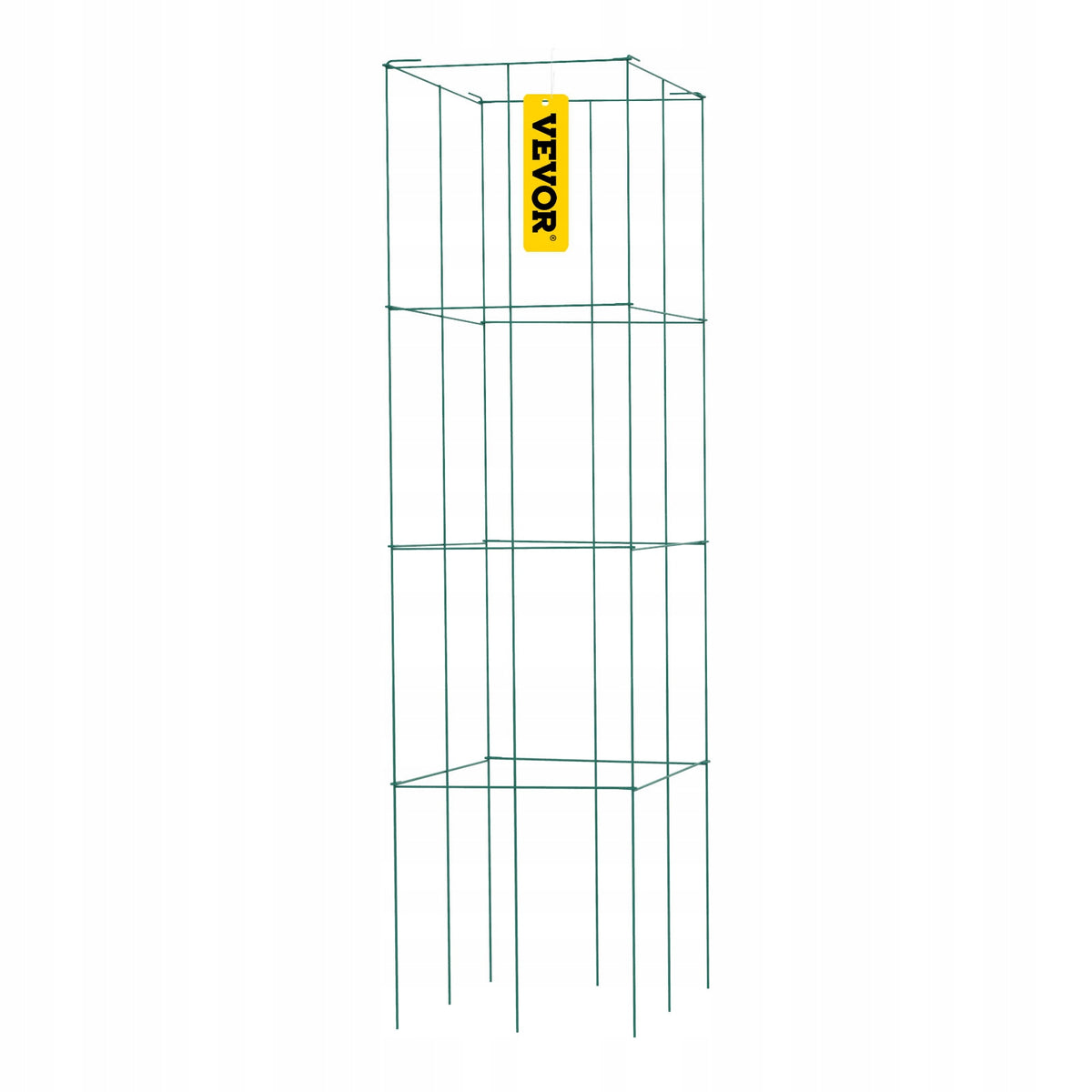 VEVOR KLATKI NA POMIDORY 37X37X100 CM ZESTAW 6 SZTUK MOCNE KWADRATOWE