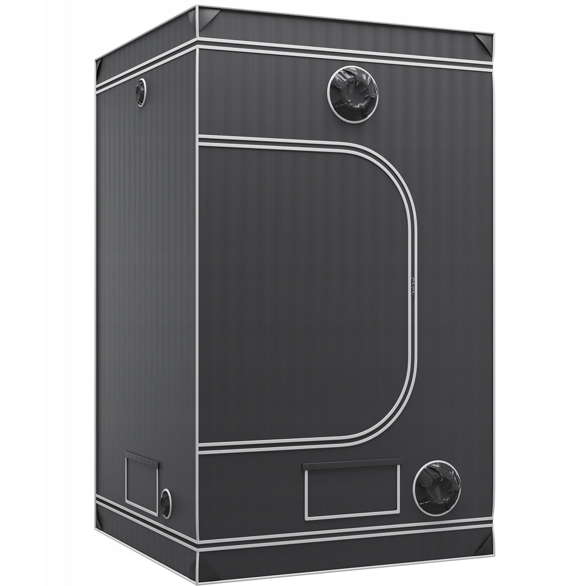 VEVOR GROW BOX 122X122X203 CM MOCNA STALOWA RAMA 22 MM PREMIUM NAMIOT DO