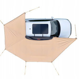 MARKIZA SAMOCHODOWA VEVOR 270 6 08X4 25X2 10M WODOODPORNA UV50 SOLIDNA