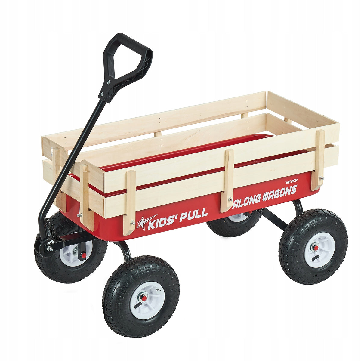 WÓZEK DZIECIĘCY VEVOR 102 CM SOLIDNY TRANSPORTOWY Z UCHWYTEM NA KAŻDY TEREN