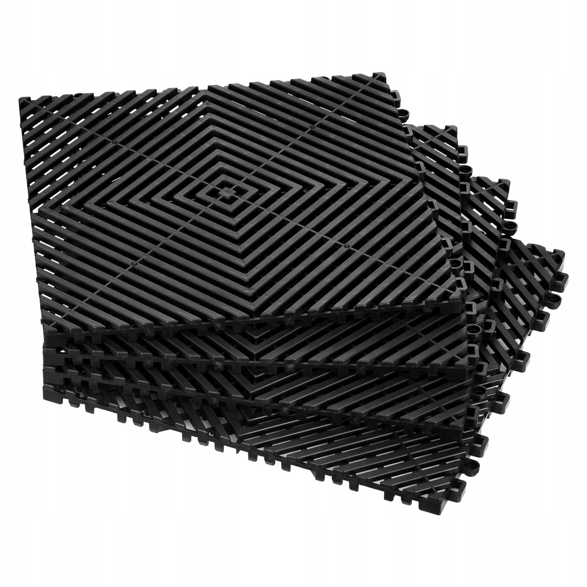 MATA DRENAŻOWA VEVOR 40 SZT 31X31 CM PP MOCNA GRUBA ANTYPOŚLIZGOWA
