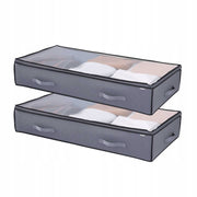 VEVOR TORBA DO PRZECHOWYWANIA POD ŁÓŻKIEM 4 SZTUKI 996X500X180MM 90L MOCNA
