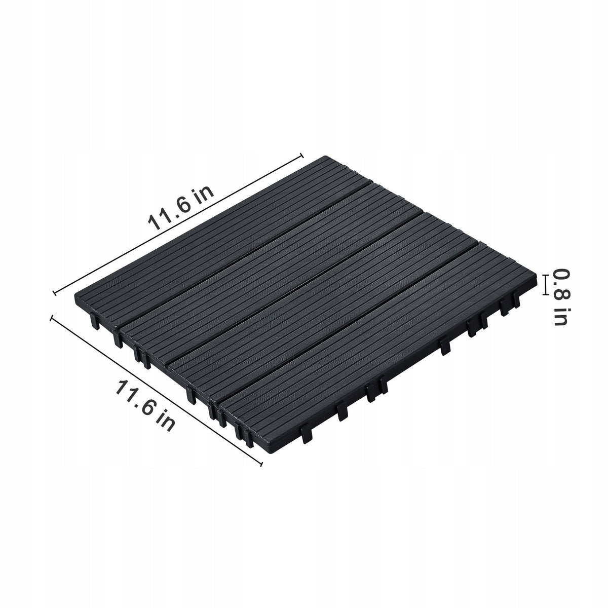 PŁYTKI TARASOWE VEVOR 10 SZT 30X30 CM WODOODPORNE ANTYPOSLIZGOWE MOCNE