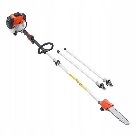 VEVOR SPALINOWA PIŁA ŁAŃCUCHOWA NA TYCZCE 43 CM3 DWUSUWOWA TELESKOPOWA