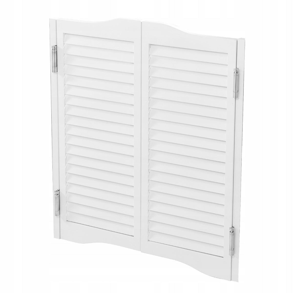 DRZWI WAHADŁOWE VEVOR DO SALONU 900X28X900 MM DREWNO SOSNOWE BIAŁE PREMIUM
