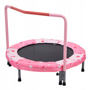 TRAMPOLINA DZIECIĘCA VEVOR 91 44 CM SKŁADANA Z UCHWYTEM CZERWONA NAJLEPSZA