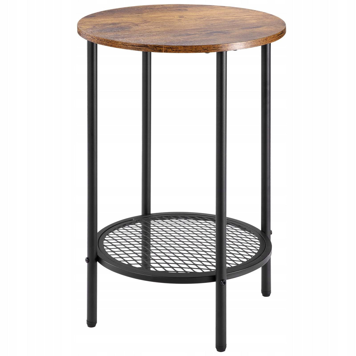 PREMIUM ZESTAW VEVOR 3-CZĘŚCIOWY OKRĄGŁY STOLIK KAWOWY 80 CM INDUSTRIALNY