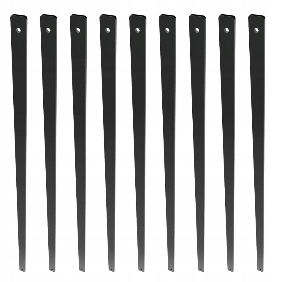 METALOWE TRALKI SCHODOWE VEVOR ALUMINIOWE PŁASKIE DEKORACYJNE 51 SZT