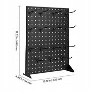 STOJAK EKSPOZYCYJNY VEVOR PEGBOARD 440X330MM 2 SZT 30 HACZYKÓW SOLIDNY