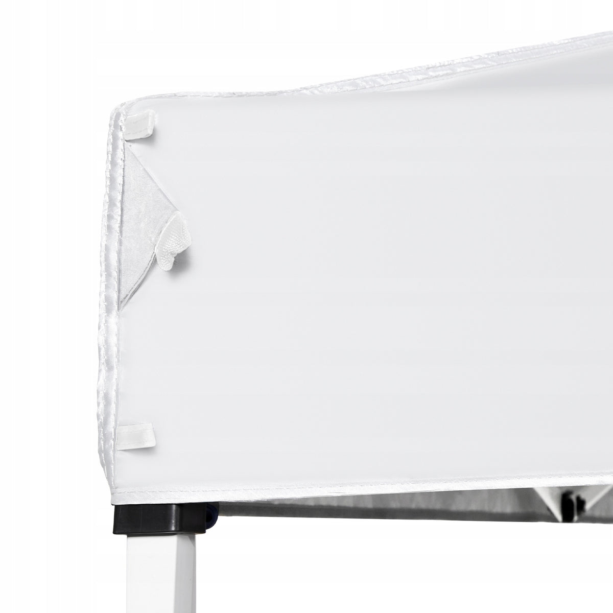 VEVOR ALTANA OGRODOWA SKŁADANA 304X304 CM BIAŁA RAMA STALOWA 250D PU