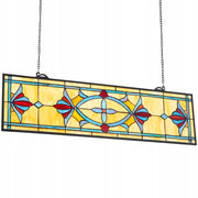 PREMIUM PANEL WITRAŻOWY VEVOR 813X250 MM WISZĄCY Z ŁAŃCUSZKIEM SZKLANY