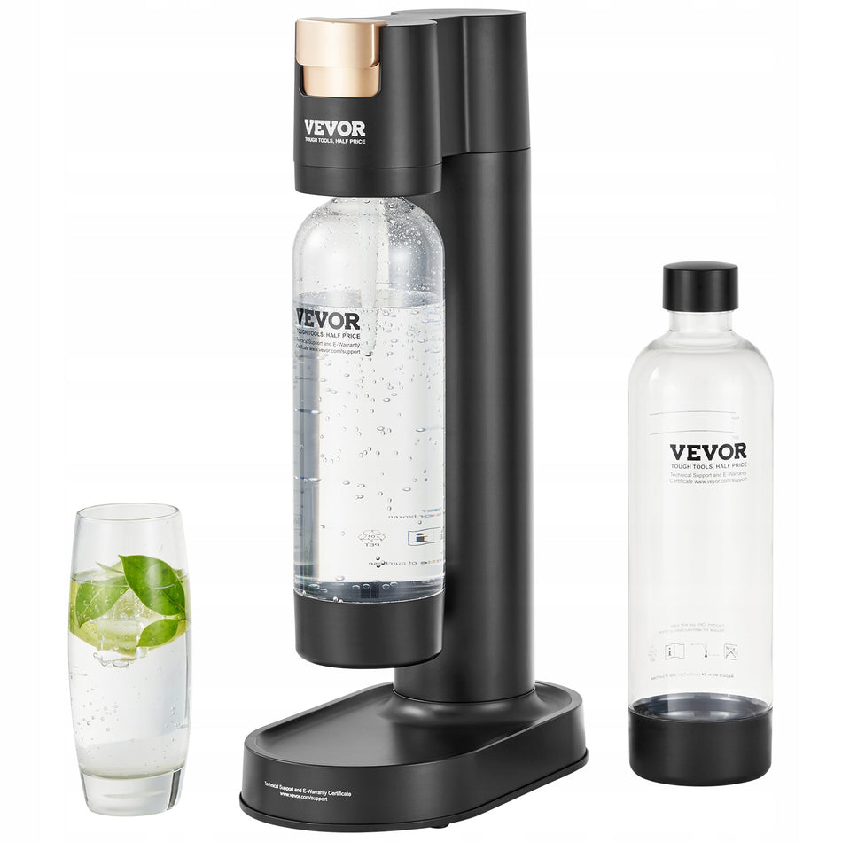 VEVOR EKSPRES DO WODY GAZOWANEJ DOMOWY SODA MAKER 2 BUTELKI PET BEZ BPA