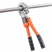 PRASA HYDRAULICZNA V-CONTOUR VEVOR DO RUR STAL NIERDZEWNA 5 SZCZĘK MOCNA