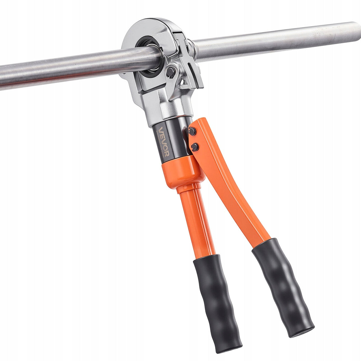 PRASA HYDRAULICZNA V-CONTOUR VEVOR DO RUR STAL NIERDZEWNA 5 SZCZĘK MOCNA