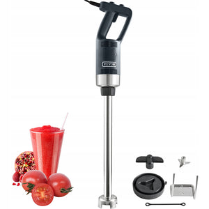 BLENDER RĘCZNY VEVOR 750W MOCNY Z REGULACJĄ PRĘDKOŚCI I OSTRZAMI STAL 304