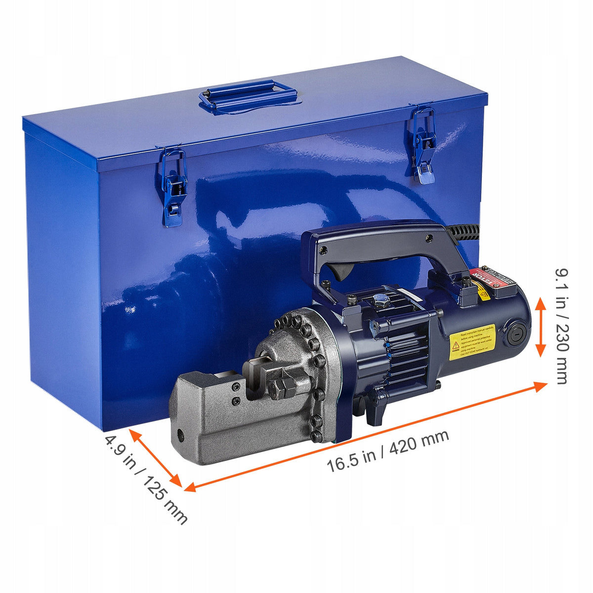 ELEKTRYCZNO-HYDRAULICZNA PRZECINARKA DO PRĘTÓW VEVOR 1700W CIĘCIE 5-25MM