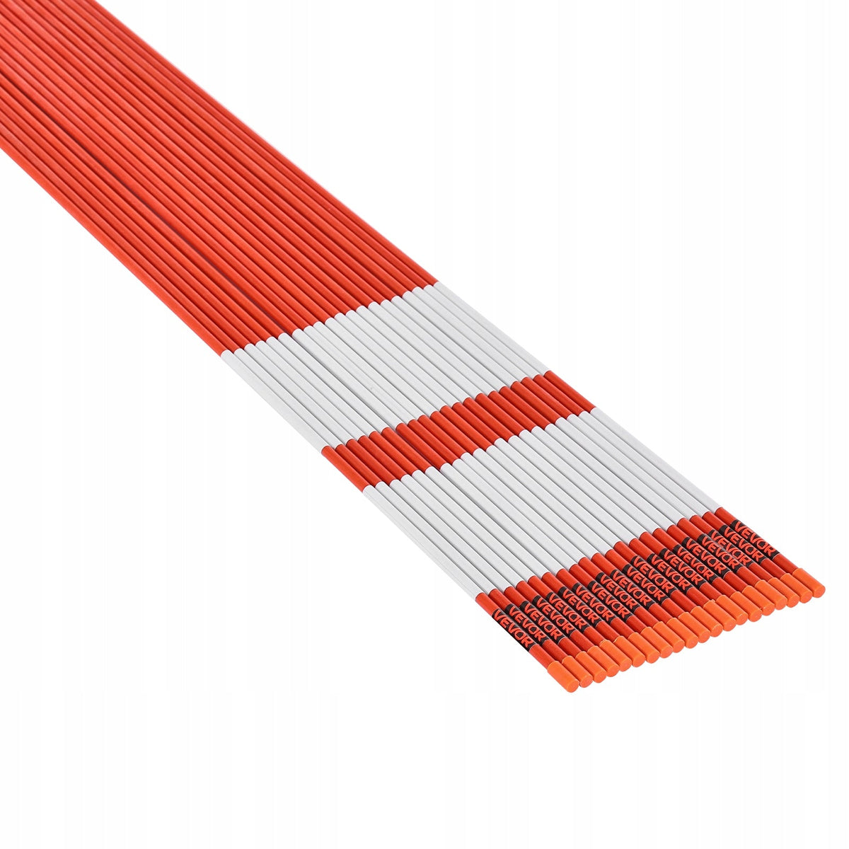 SŁUPKI ŚNIEŻNE VEVOR 50 SZT 1524MM ŚREDNICA 7 87MM ODBLASKOWE MOCNE ZESTAW