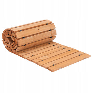 VEVOR MOCNA ŚCIEŻKA OGRODOWA DREWNIANA ROZKŁADANA 244X43 CM PREMIUM