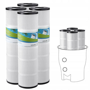 PREMIUM WKŁAD FILTRUJĄCY DO BASENU VEVOR 4 SZT 9 8 M2 FILTR WYMIENNY