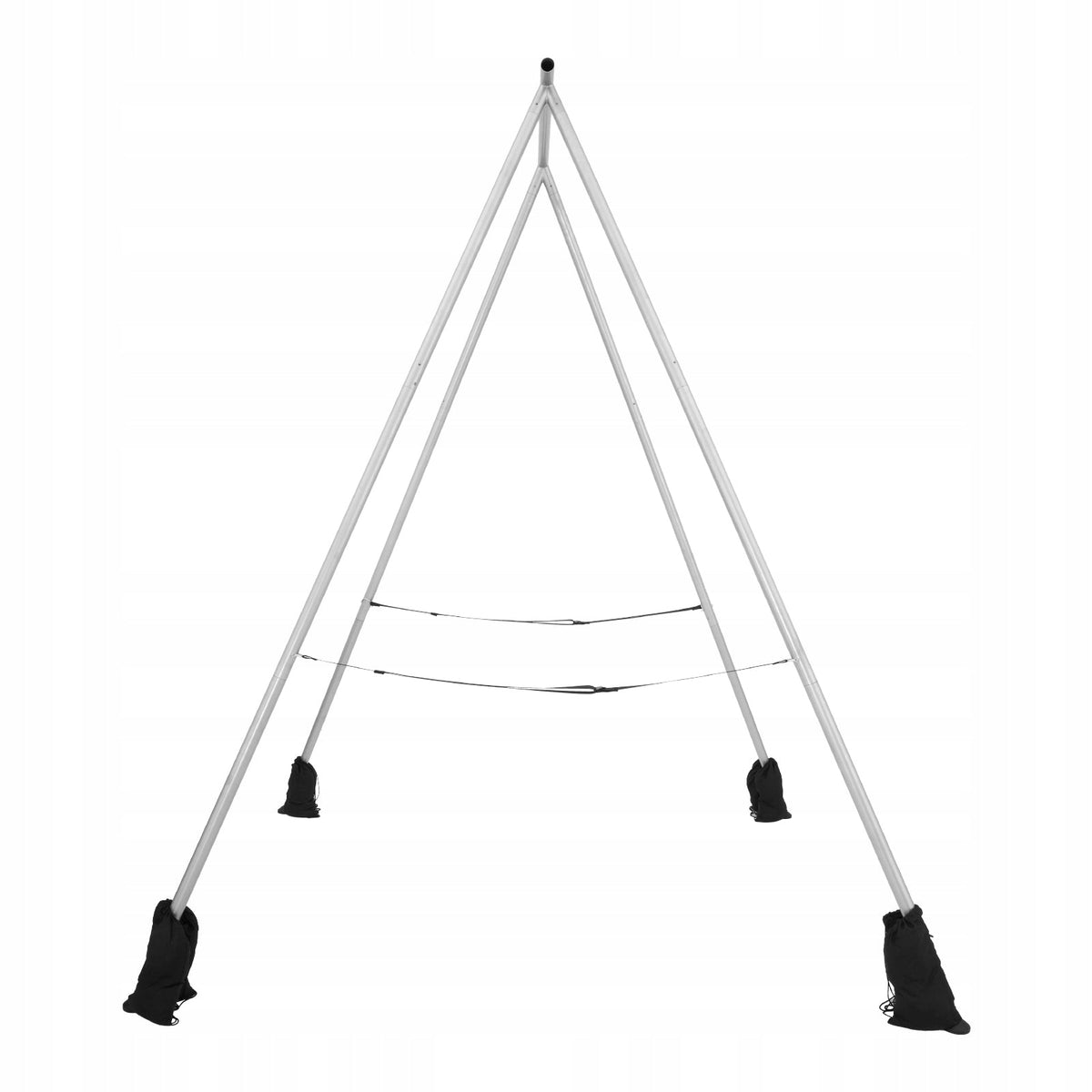 STOJAK DO JOGI VEVOR YOGA STAND SWING 291 CM MOCNY STALOWY RAMA ODŁĄCZANA