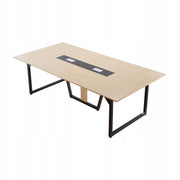 STÓŁ KONFERENCYJNY VEVOR 240X120 CM DLA 10 OSÓB SOLIDNY MOCNY ŁATWY MONTAŻ