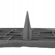 VEVOR MOCNE KAMIENIE OGRODOWE 16 SZTUK 395X395 MM DEKORACYJNA PŁYTA SZARA