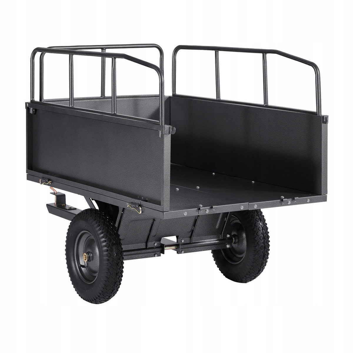 PRZYCZEPA WYWROTKA VEVOR 272 KG 17 CU FT SOLIDNA NAJLEPSZA DO ATV KOSIARKI