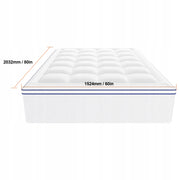 PREMIUM OCHRANIACZ NA MATERAC VEVOR TOPPER 1 CAL WYPEŁNIENIE Z WŁÓKNA 60X80