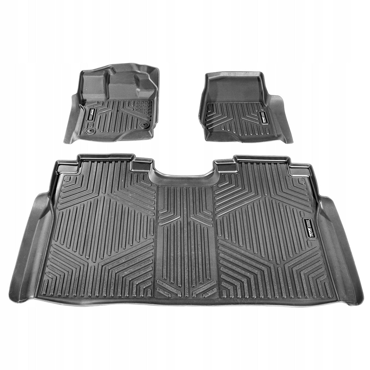 DYWANIKI SAMOCHODOWE VEVOR DO FORDA F-150 2015-2024 PREMIUM 3-CZĘŚCIOWE TPE