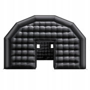 NADMUCHIWANY NAMIOT IMPREZOWY VEVOR 9X6X4M CZARNY 1100W DUŻY I TRWAŁY