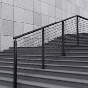 PROFESJONALNY SŁUPEK BALUSTRADY KABLOWEJ VEVOR 91 4X2 5X5 1CM STAL